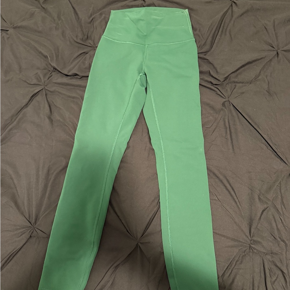 Green Lululemon Leggings